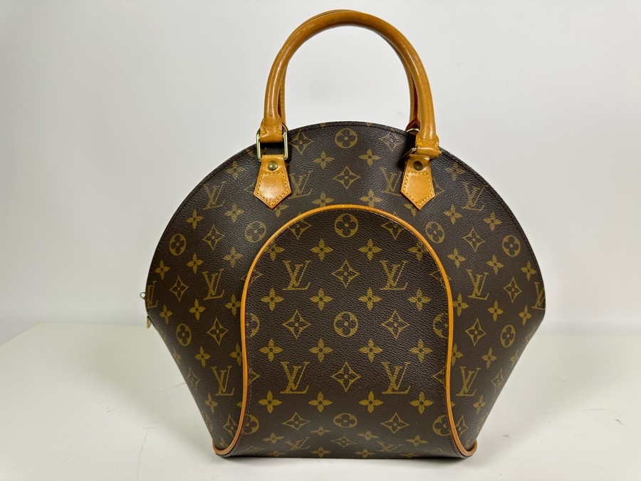 Louis Vuitton Vintage Monogram Canvas Ellipse MM 14.5W X 12H [Photo 2]