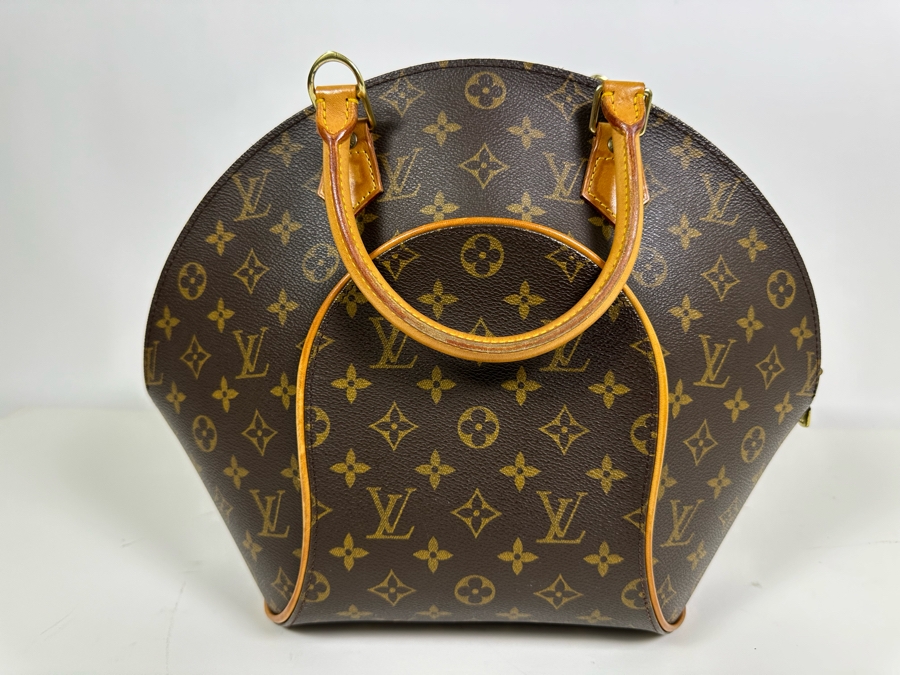 Louis Vuitton Vintage Monogram Canvas Ellipse MM 14.5W X 12H [Photo 6]