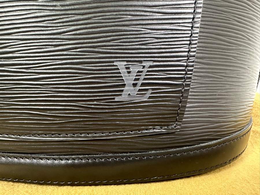 Louis Vuitton Epi Gobelins Leather Black Backpack Handbag 12 X 14 [Photo 4]