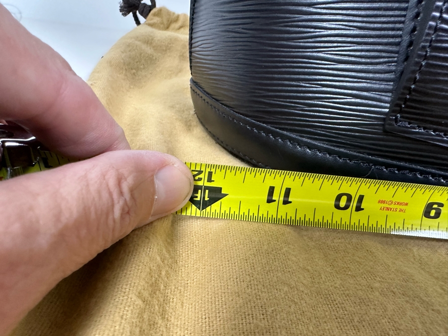 Louis Vuitton Epi Gobelins Leather Black Backpack Handbag 12 X 14 [Photo 11]