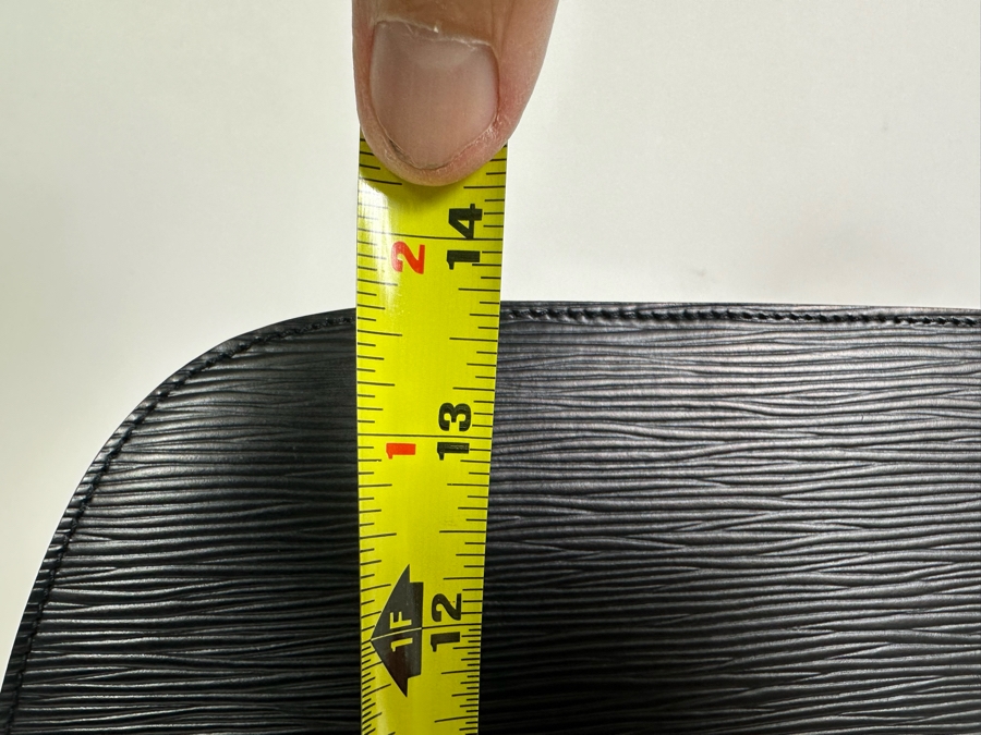 Louis Vuitton Epi Gobelins Leather Black Backpack Handbag 12 X 14 [Photo 12]