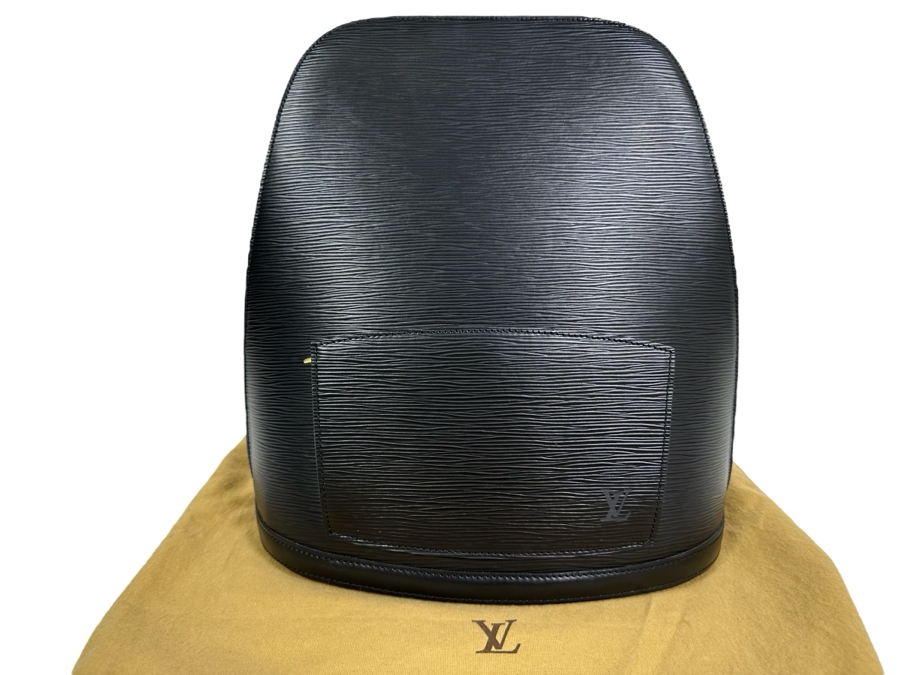 Louis Vuitton Epi Gobelins Leather Black Backpack Handbag 12 X 14 [Photo 1]