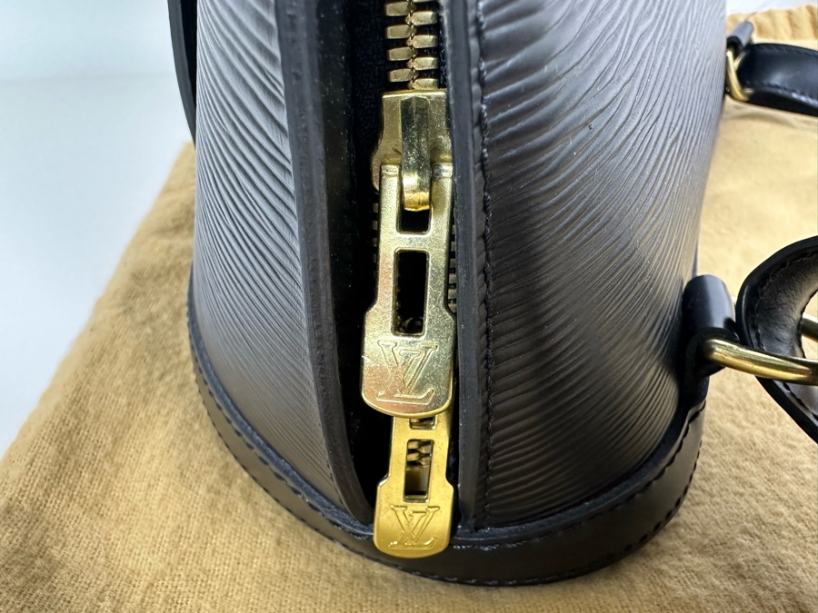 Louis Vuitton Epi Gobelins Leather Black Backpack Handbag 12 X 14 [Photo 6]