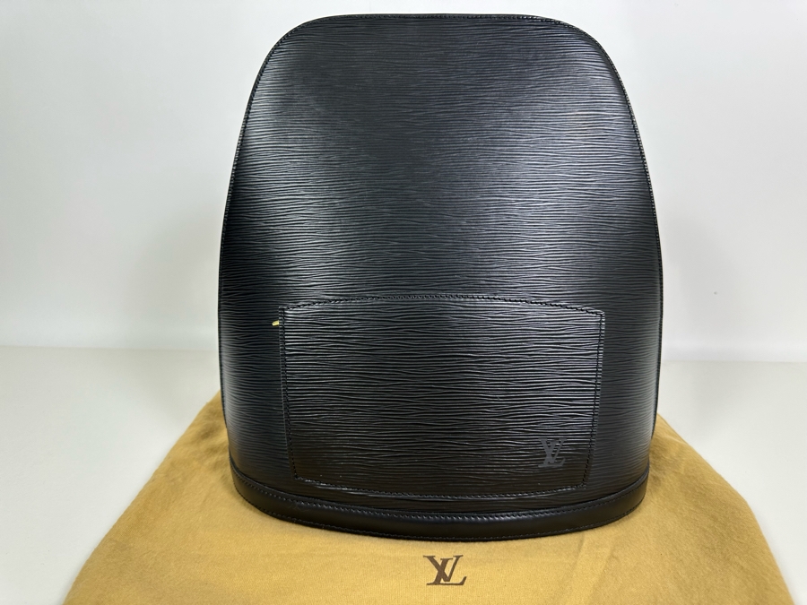 Louis Vuitton Epi Gobelins Leather Black Backpack Handbag 12 X 14 [Photo 2]