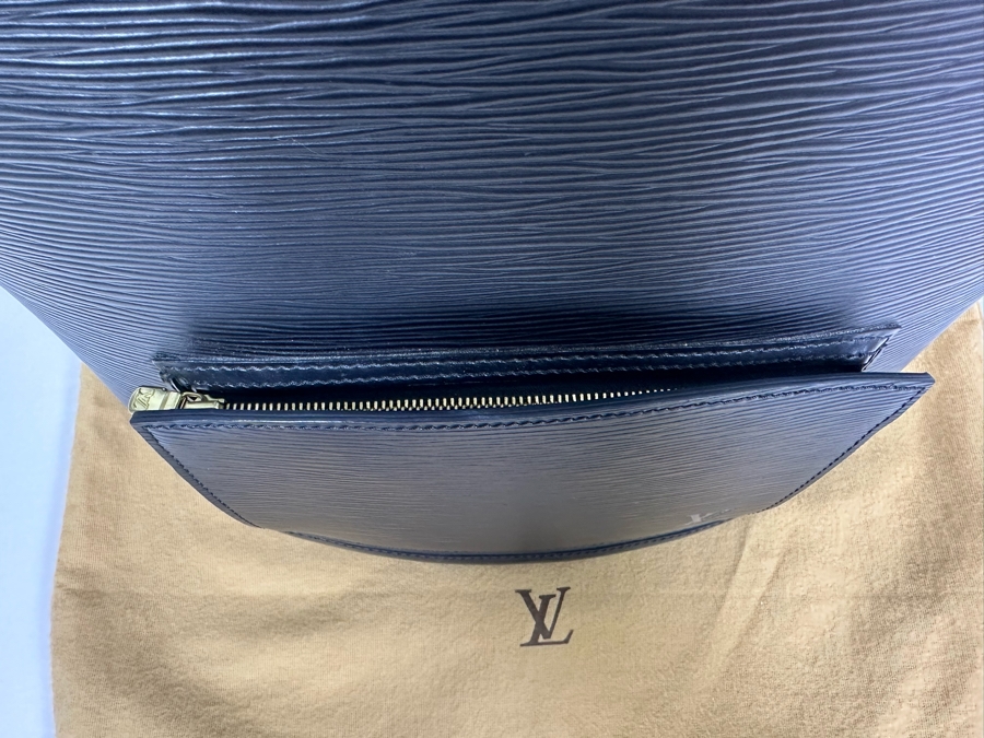 Louis Vuitton Epi Gobelins Leather Black Backpack Handbag 12 X 14 [Photo 10]