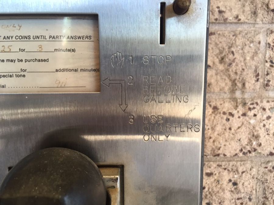 Vintage Pay Phone [Photo 3]