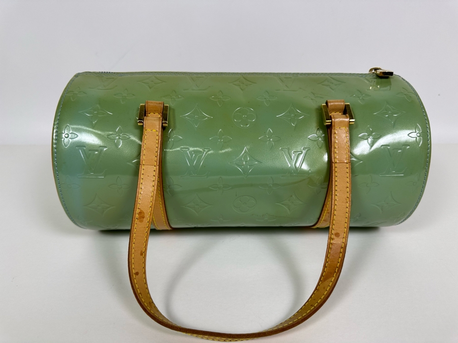 Louis Vuitton Vernis Monogram Bedford Handbag Mint Green 12 X 6 [Photo 2]