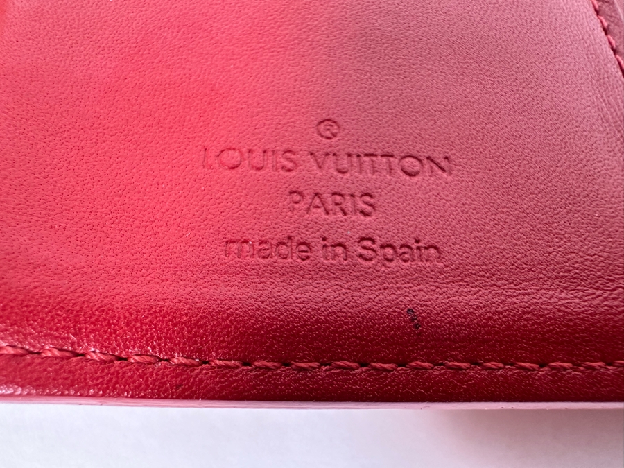 Louis Vuitton Vernis Monogram Agenda Day Planner Address Book With LV Ruler & LV Pen 4.5 X 6 [Photo 8]