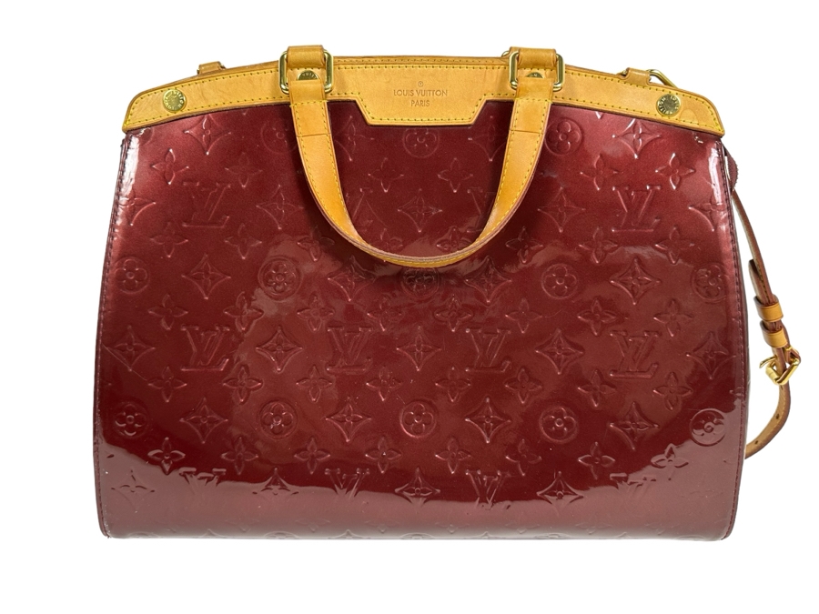 Louis Vuitton Vernis Monogram Brea Shoulder Handbag 14.5 X 11.5 [Photo 1]