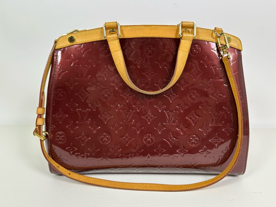 Louis Vuitton Vernis Monogram Brea Shoulder Handbag 14.5 X 11.5 [Photo 8]
