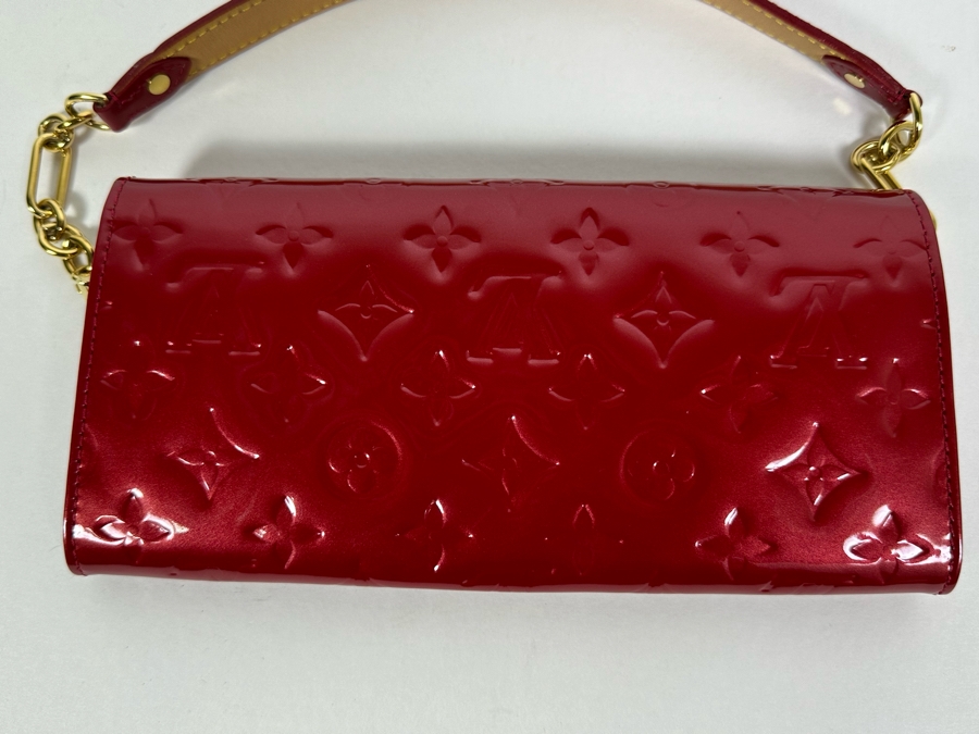 Louis Vuitton Vernis Monogram Sunset Boulevard Clutch Handbag 9.25 X 5 [Photo 7]