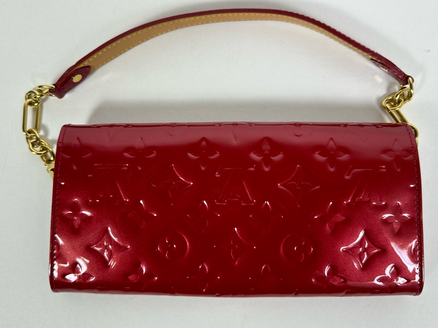 Louis Vuitton Vernis Monogram Sunset Boulevard Clutch Handbag 9.25 X 5 [Photo 8]