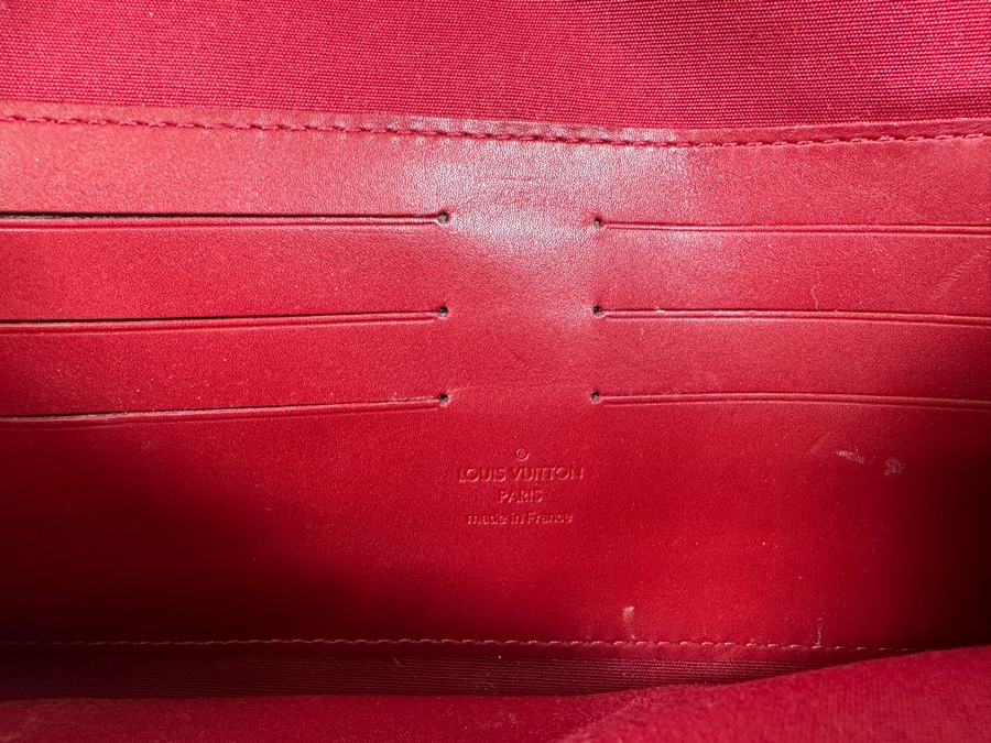 Louis Vuitton Vernis Monogram Sunset Boulevard Clutch Handbag 9.25 X 5 [Photo 10]