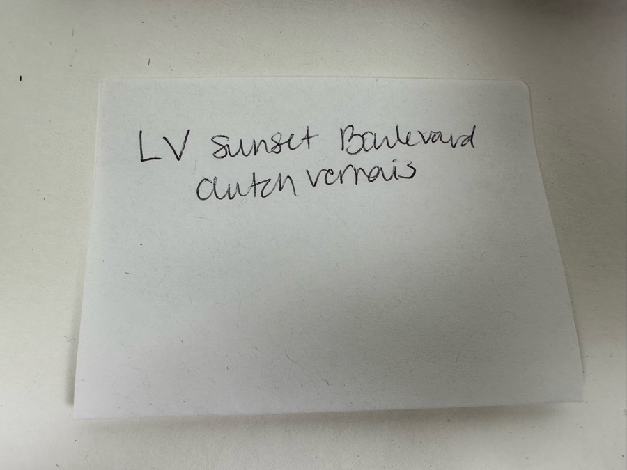 Louis Vuitton Vernis Monogram Sunset Boulevard Clutch Handbag 9.25 X 5 [Photo 12]