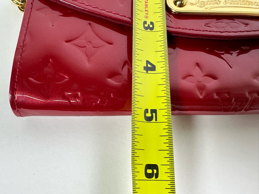 Louis Vuitton Vernis Monogram Sunset Boulevard Clutch Handbag 9.25 X 5 [Photo 15]
