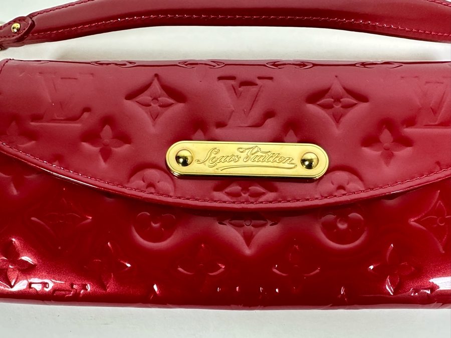 Louis Vuitton Vernis Monogram Sunset Boulevard Clutch Handbag 9.25 X 5 [Photo 5]