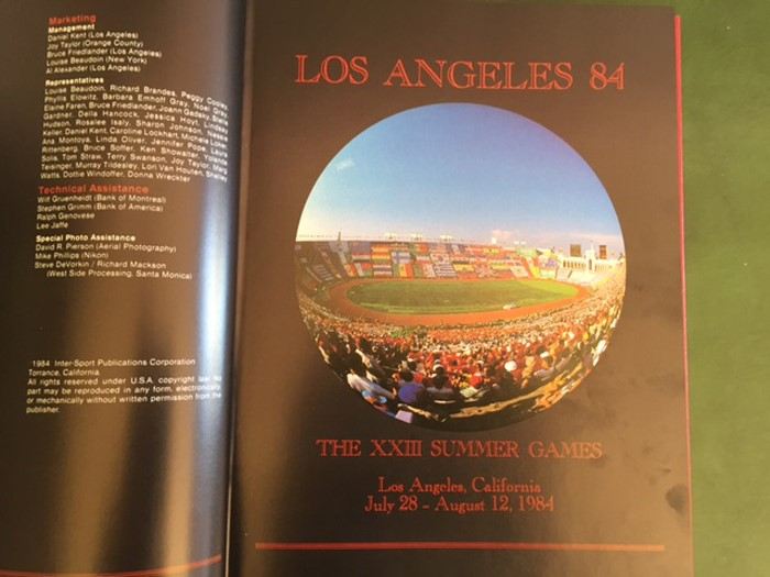 1984 Los Angeles Olympic Summer Games Book [Photo 6]
