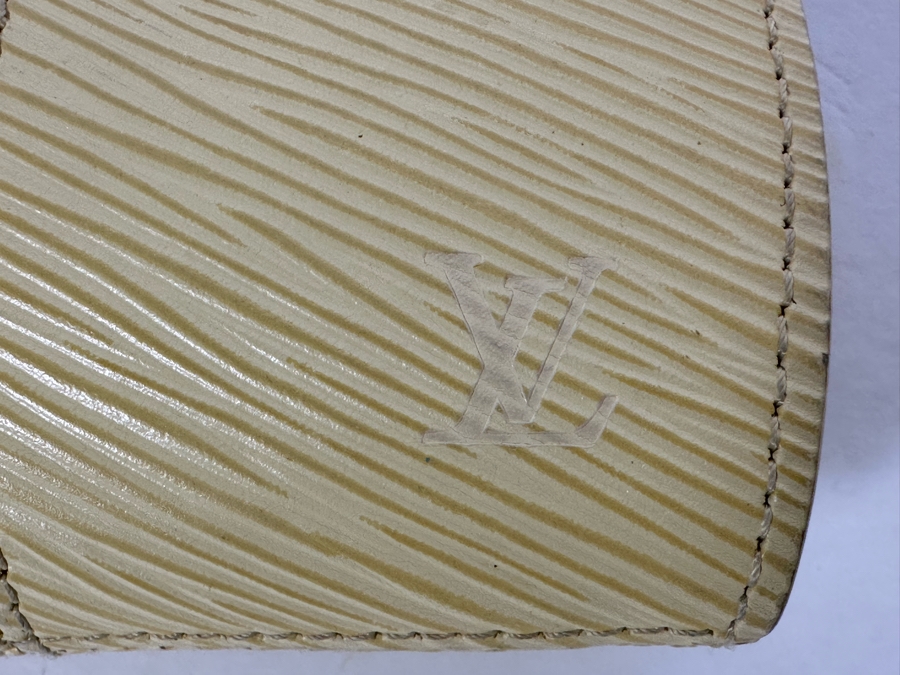 Louis Vuitton Epi Vanilla Yellow Leather Coin Change Purse 4.5 X 3.5 [Photo 4]