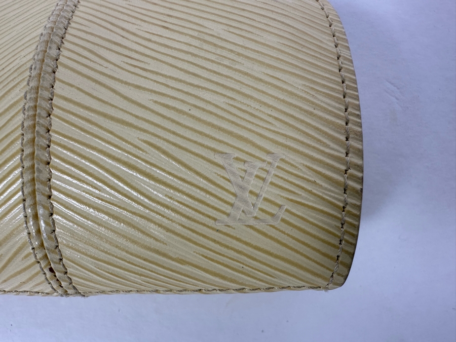 Louis Vuitton Epi Vanilla Yellow Leather Coin Change Purse 4.5 X 3.5 [Photo 5]