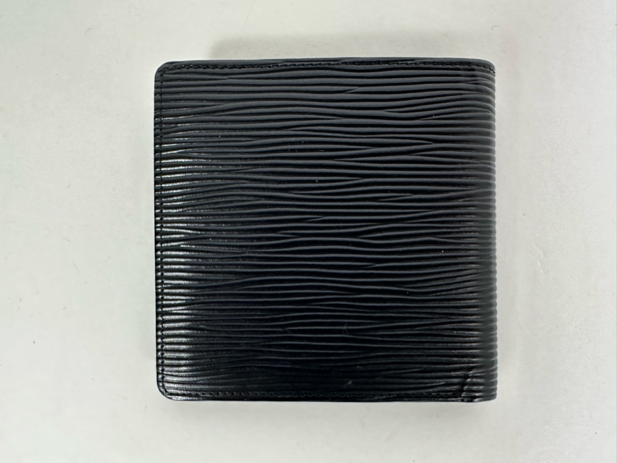 Louis Vuitton Epi Black Leather Bifold Wallet 4.25W X 4.2H [Photo 4]