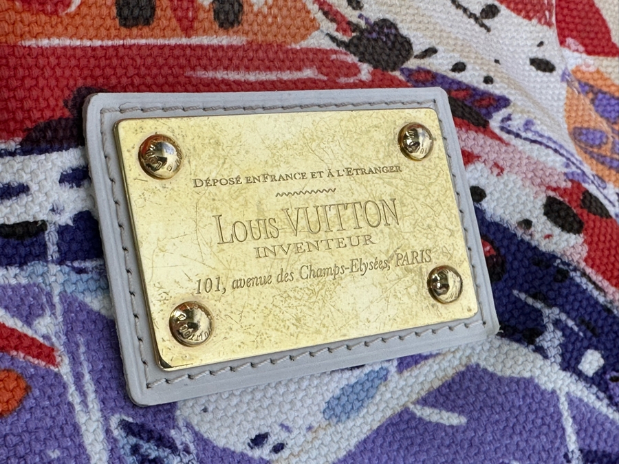 Louis Vuitton Canvas Riviera Cruise Galleria GM Shoulder Handbag [Photo 4]