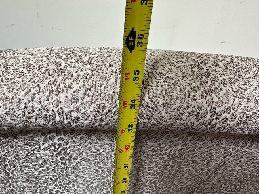 Pair Of Animal Print Upholstered Armchairs 33W X 34D X 36H [Photo 11]