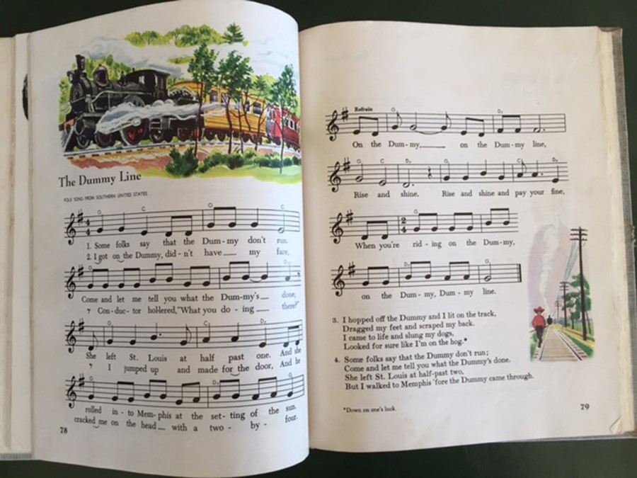 Pair of CA State Text Books - 1958 Music Now and Long Ago & 1931 Human Geography [Photo 7]