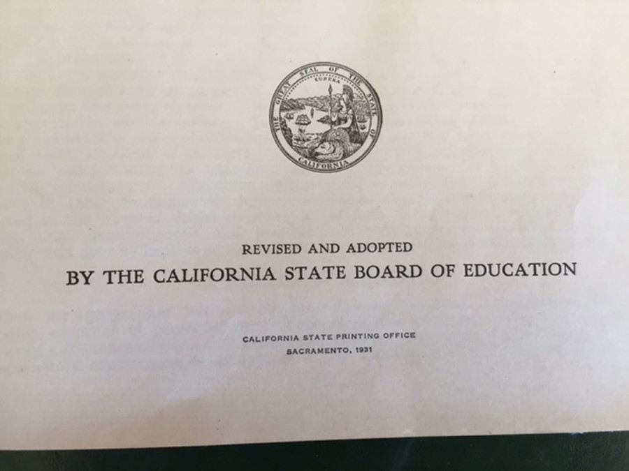 Pair of CA State Text Books - 1958 Music Now and Long Ago & 1931 Human Geography [Photo 12]