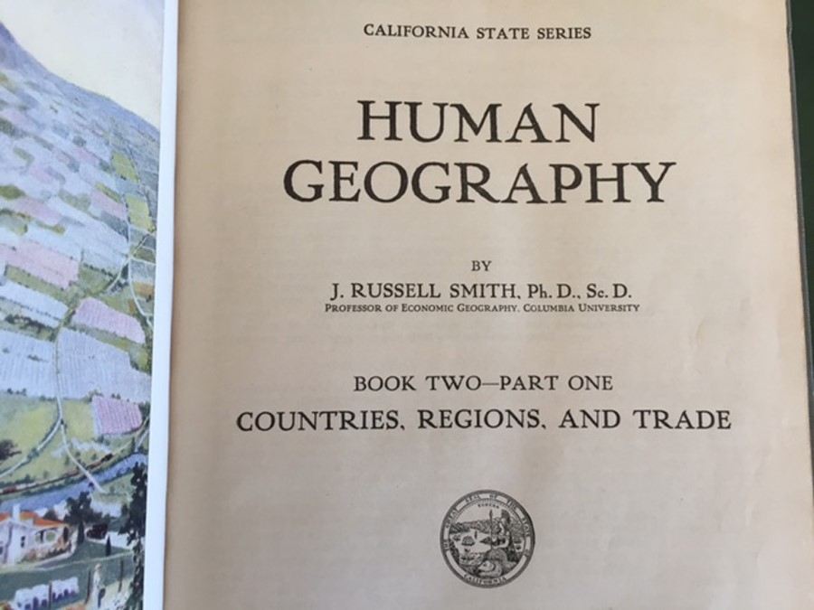Pair of CA State Text Books - 1958 Music Now and Long Ago & 1931 Human Geography [Photo 11]