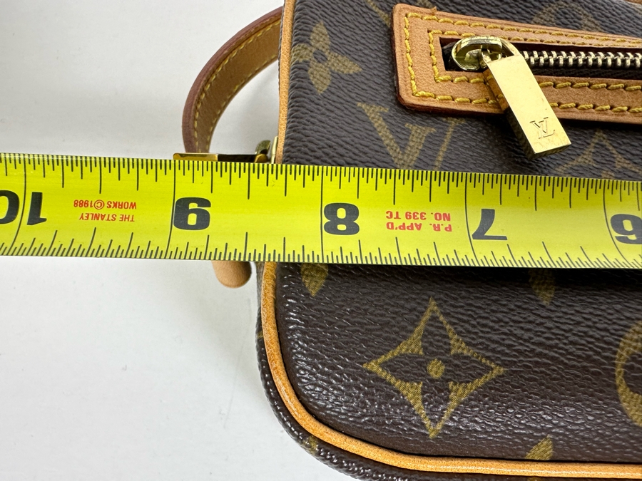 Louis Vuitton Monogram Canvas Pochette Cite Shoulder Bag 8.5W X 5.5D X 2.5H [Photo 12]