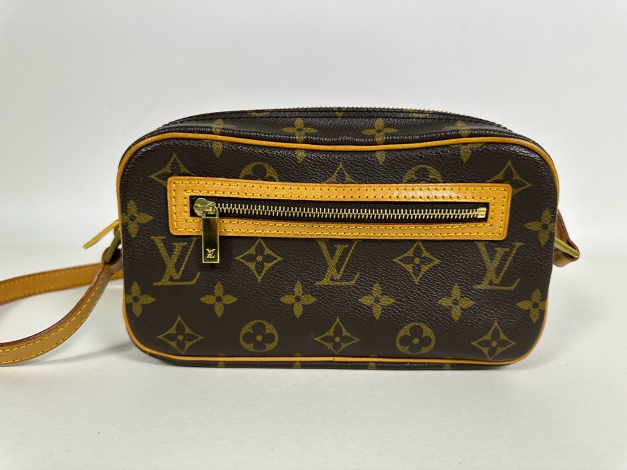 Louis Vuitton Monogram Canvas Pochette Cite Shoulder Bag 8.5W X 5.5D X 2.5H [Photo 3]