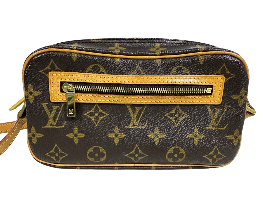 Louis Vuitton Monogram Canvas Pochette Cite Shoulder Bag 8.5W X 5.5D X 2.5H