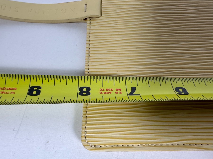 Louis Vuitton Yellow Epi Leather Belt Bag 8W X 5H [Photo 13]