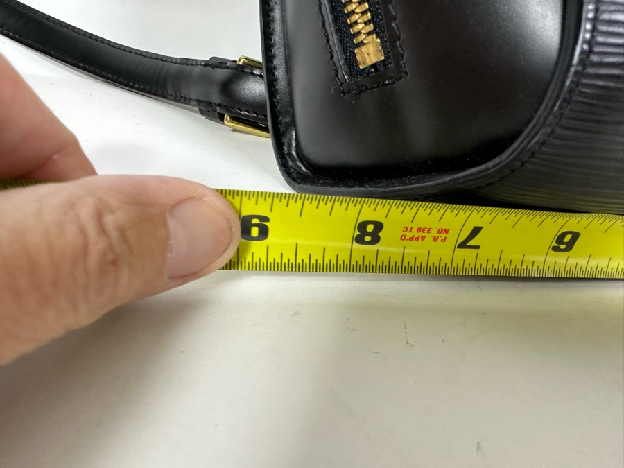 Louis Vuitton Black Epi Mabillon Backpack Handbag 9W X 12.5H [Photo 11]