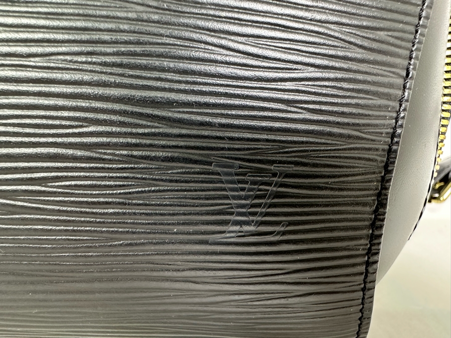 Louis Vuitton Black Epi Mabillon Backpack Handbag 9W X 12.5H [Photo 4]