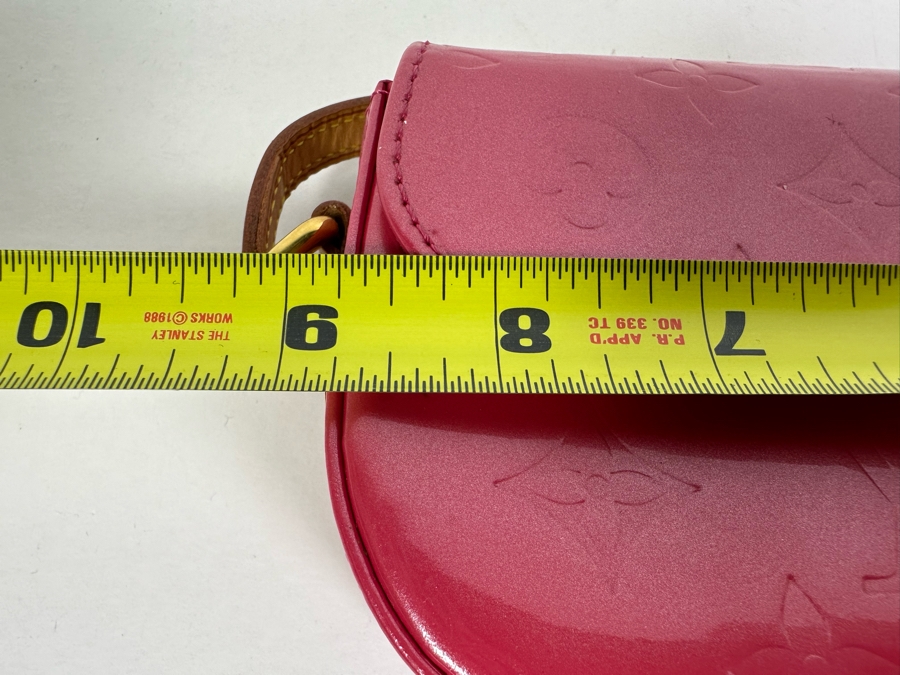 Louis Vuitton Malibu Street Patent Leather Pink Shoulder Handbag 9W X 4D X 2H [Photo 12]