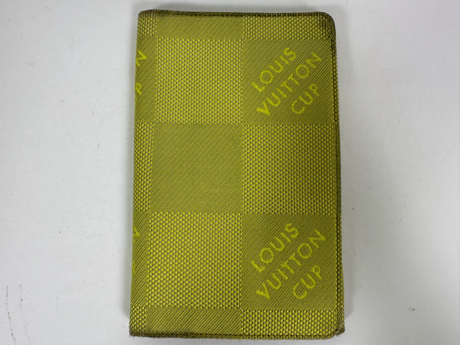 Louis Vuitton Green Damier Geant Neon LV Cup Organizer Wallet 5.5 X 8.5 [Photo 2]