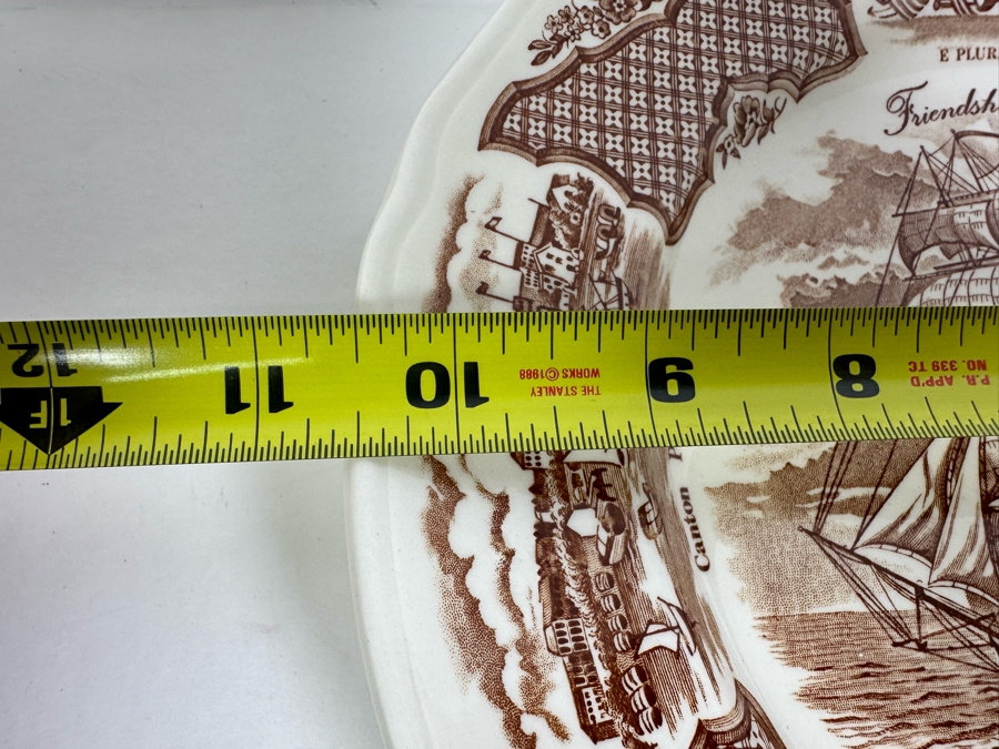 Alfred Meakin Staffordshire England Historial Scenes Of Chinese Export To America Fair Winds China 7 Pieces [Photo 13]