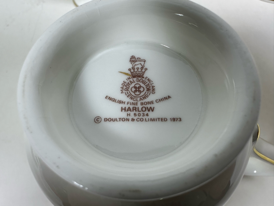 Royal Doulton English Fine Bone China Harlow H 5034 China Approximately 50 Pieces [Photo 8]