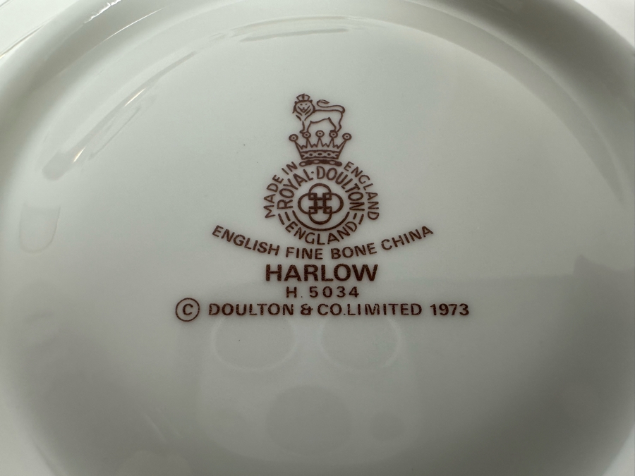 Royal Doulton English Fine Bone China Harlow H 5034 China Approximately 50 Pieces [Photo 9]