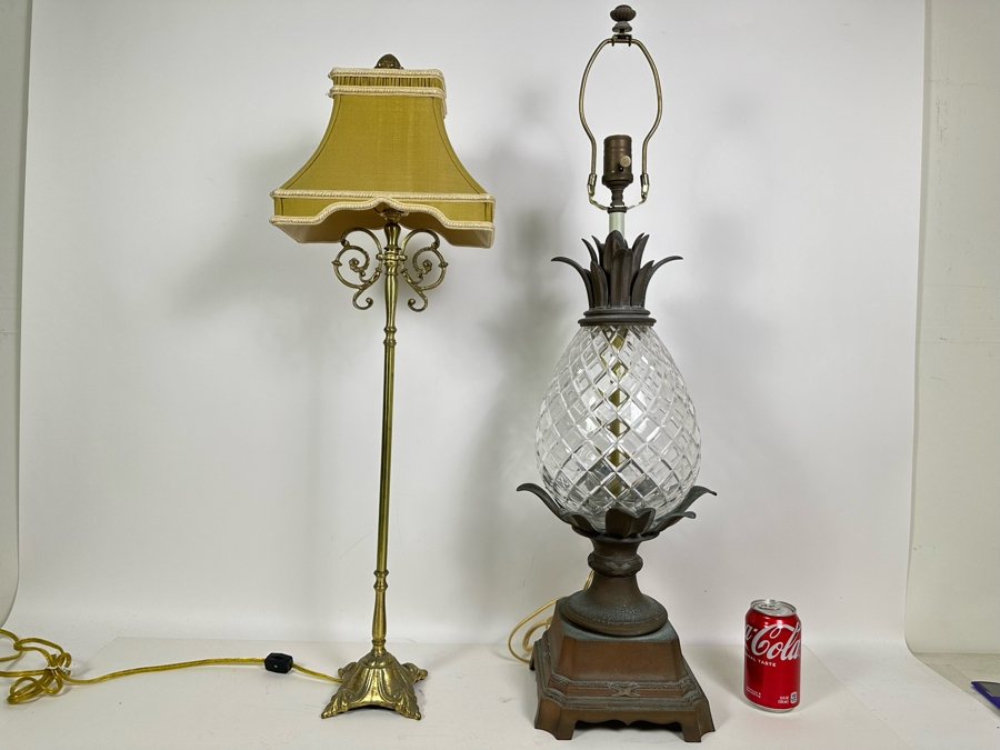 Pair Of Table Lamps 34H [Photo 3]