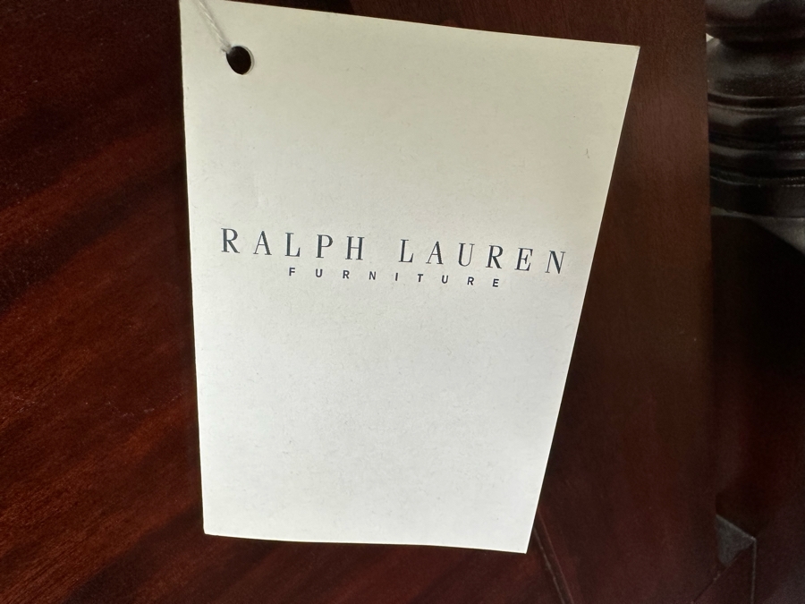 Stunning Ralph Lauren Mahogany Eastern King Size Bed [Photo 9]