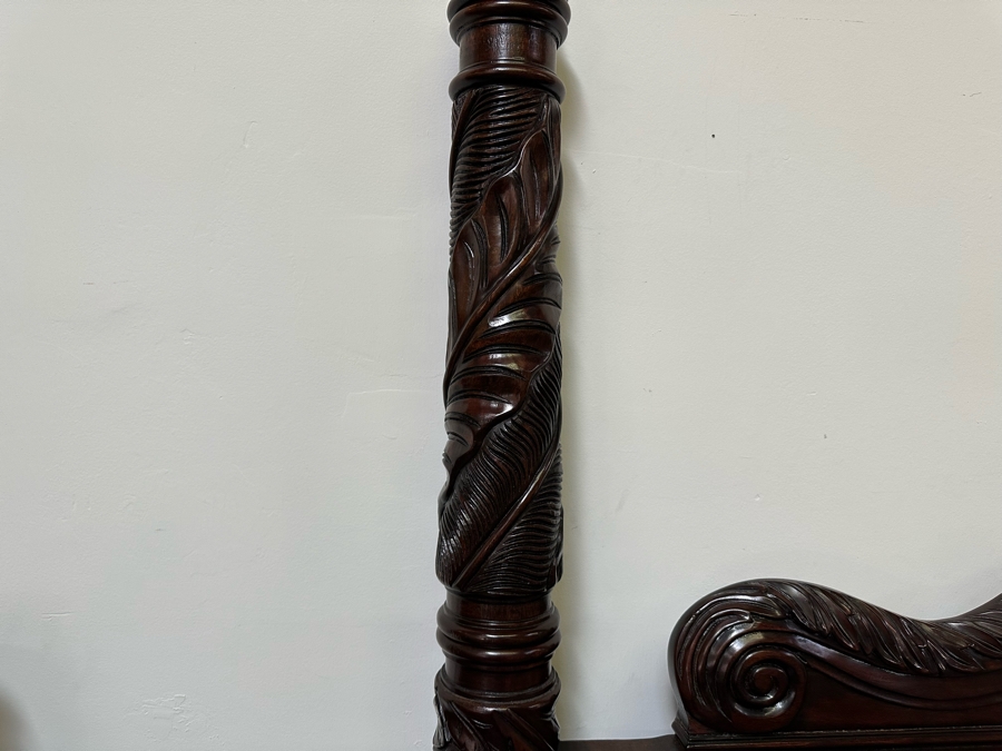 Stunning Ralph Lauren Mahogany Eastern King Size Bed [Photo 15]