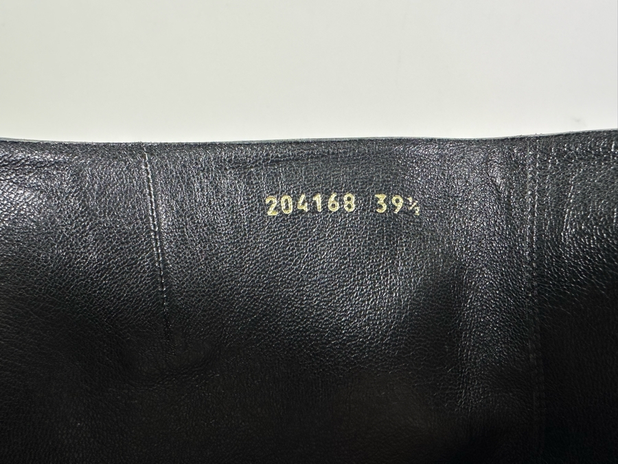 GUCCI Black Leather Boots Size 39 1/2 - 9 US [Photo 15]