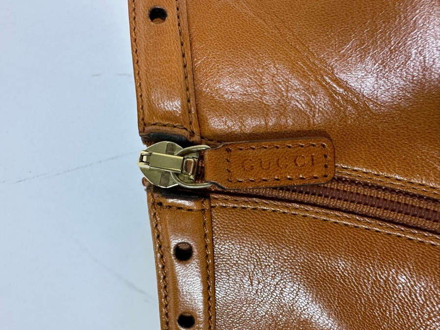 GUCCI Leather Ankle Boots Size 9 [Photo 11]