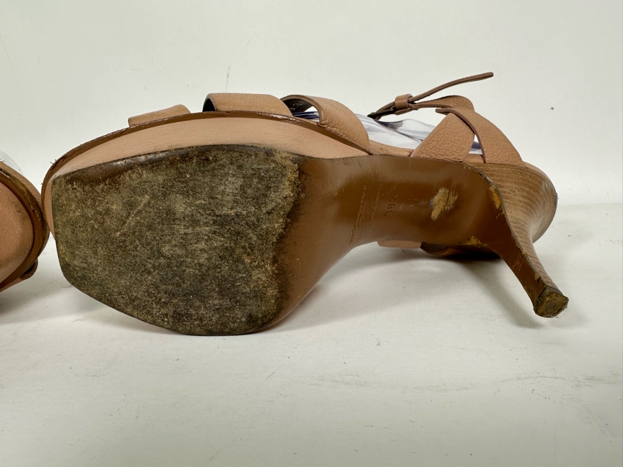 Yves Saint Laurent High Heel Shoes Size 38 1/2 US Size 8 1/2 [Photo 8]