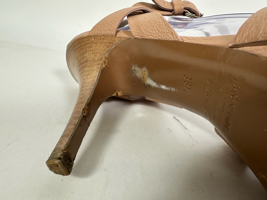 Yves Saint Laurent High Heel Shoes Size 38 1/2 US Size 8 1/2 [Photo 7]