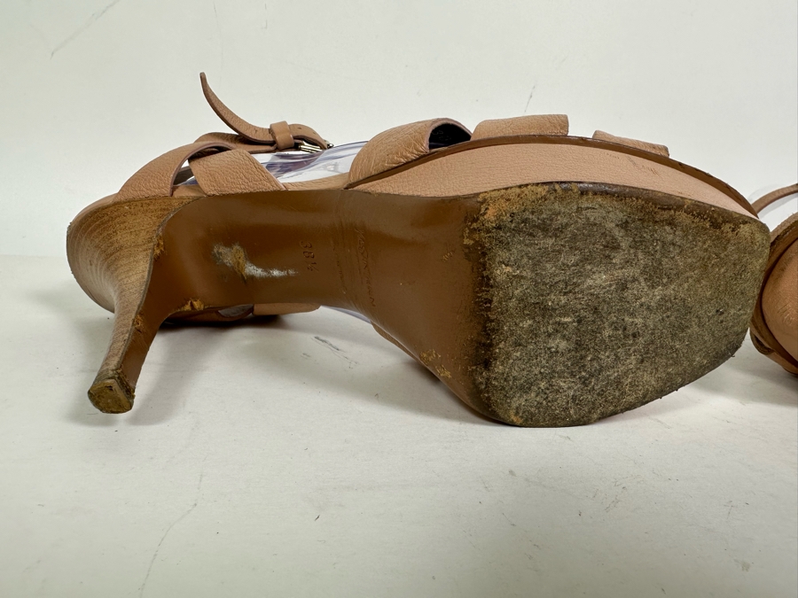 Yves Saint Laurent High Heel Shoes Size 38 1/2 US Size 8 1/2 [Photo 6]