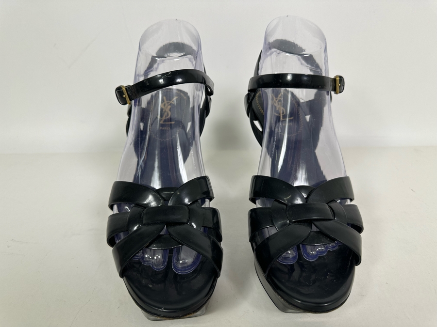 Yves Saint Laurent High Heel Shoes Size 38 1/2 US Size 8 1/2 [Photo 3]