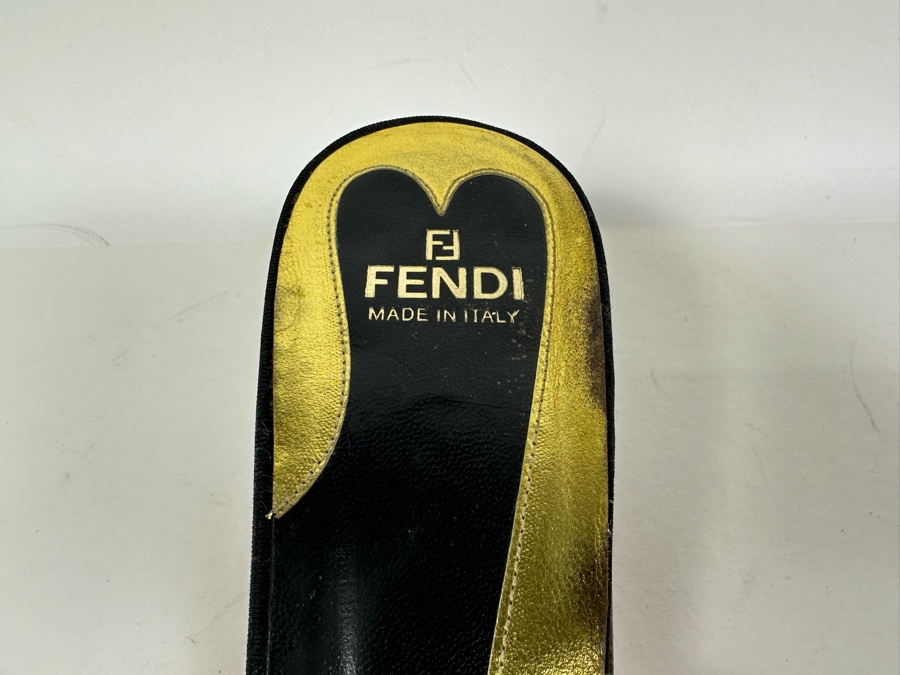 FENDI Heels 39 1/2 US Size 9 [Photo 7]
